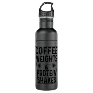 Bouteille D'eau Poids du café Protein Shake Weightlifting.png