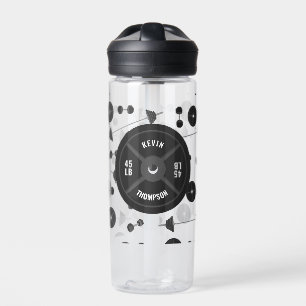 Bouteille D'eau Poids Formation Fitness Dumbbell Nom de la muscula