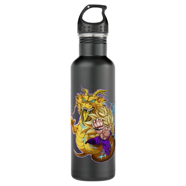 Bouteille D'eau Poing Dragon Gohan SSJ3 (Devant)