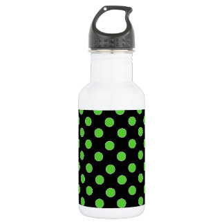 Bouteille D'eau Point Polka vert