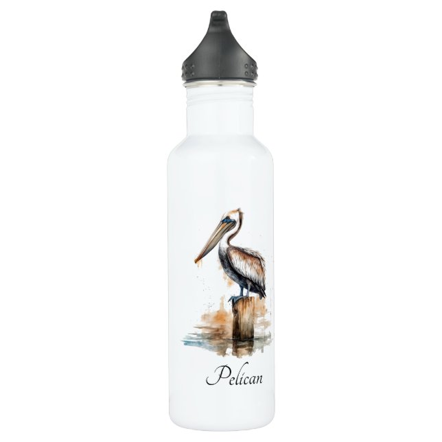 Bouteille D'eau Poise du Pélican (Droite)
