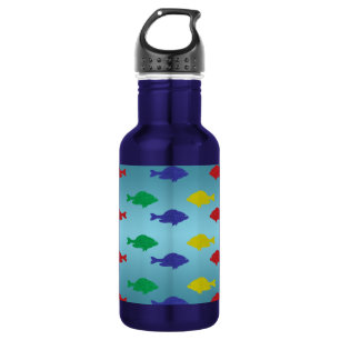 Bouteille D'eau Poisson de Parties scintillant coloré