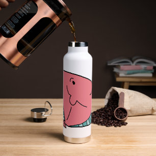 Bouteille D'eau Poisson rose et vert