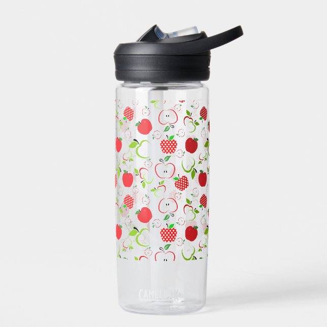 Bouteille D'eau Pommes rouges et vertes (Gauche)