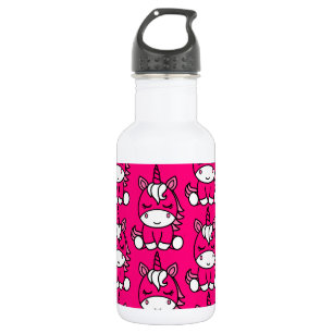 Bouteille D'eau Pony de licorne rose