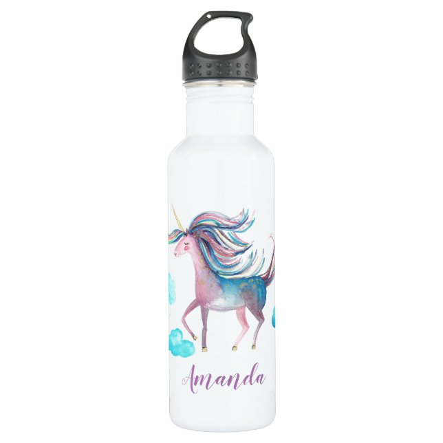 Bouteille D'eau Pony volant (Devant)