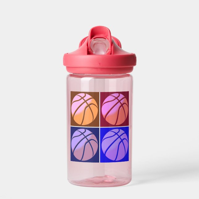 Bouteille D'eau Pop Art Basket (Avant)