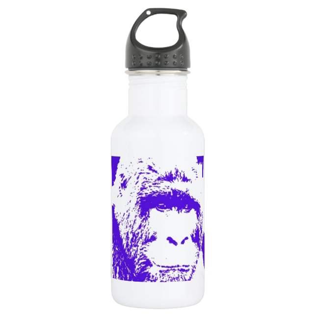 Bouteille D'eau Pop Art Gorillas (Devant)
