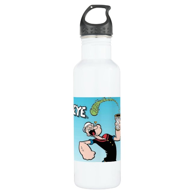 Bouteille d'eau Popeye (Devant)