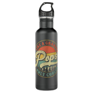 Bouteille D'eau Pops Like Grandpa Only Glacière Retro Pops Da
