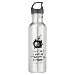Bouteille D'eau Potion magique drôle Halloween eau personnalisée