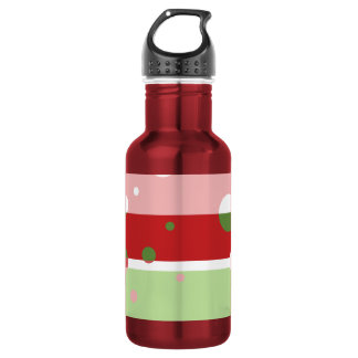 Bouteille D'eau Poulet d'art de la Pop Cerise-Lime