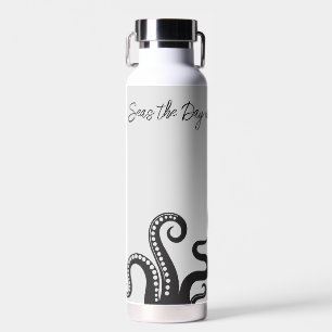 Bouteille D'eau Poulpe Thermique Seas the Day