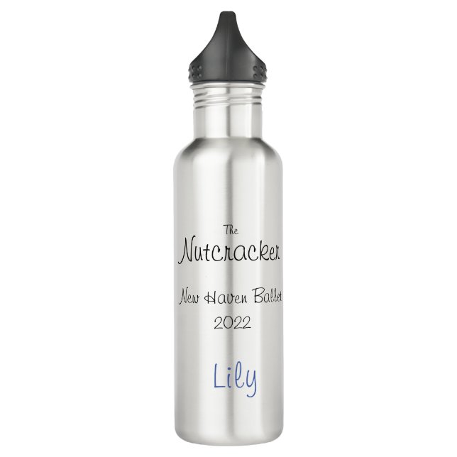 Bouteille d'eau pour Casse-Noisette personnalisée  (Gauche)