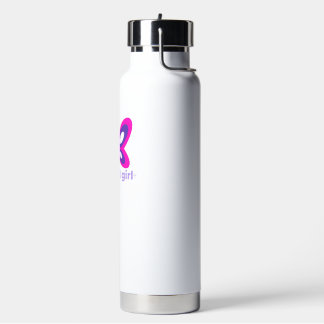 Bouteille d'eau pour fille évoluée