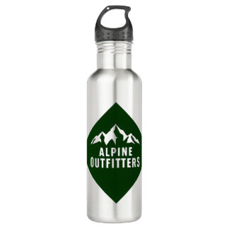 Bouteille d'eau pourvoiries alpines