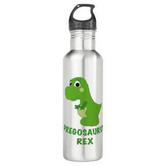 Bouteille D'eau Pregosaurus Rex Pregnant T-Rex Cute Dinosaur