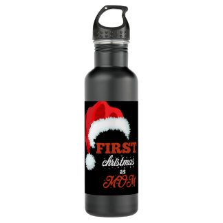 Bouteille D'eau Premier Noël en tant que maman