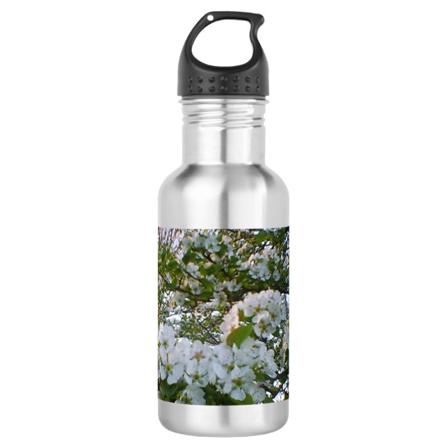 Bouteille D'eau Printemps en fleurs (Devant)