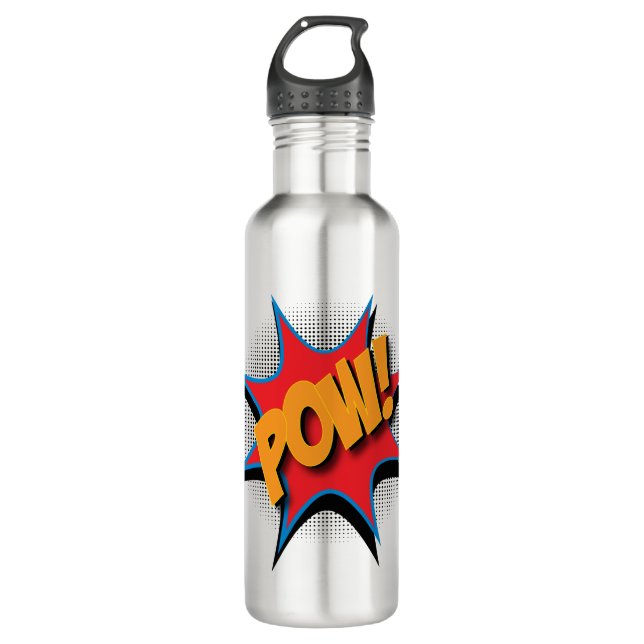 Bouteille D'eau Prisonnier de guerre de bande dessinée ! (Devant)