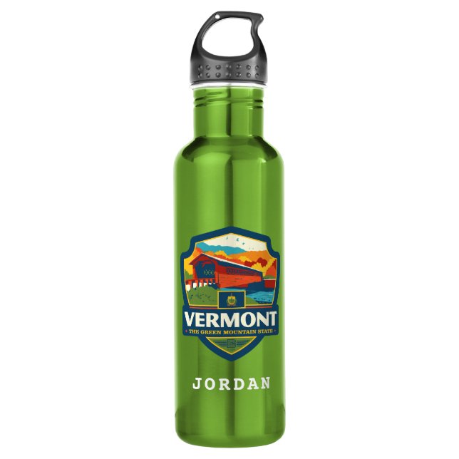 Bouteille D'eau Prix d'État | Vermont (Devant)
