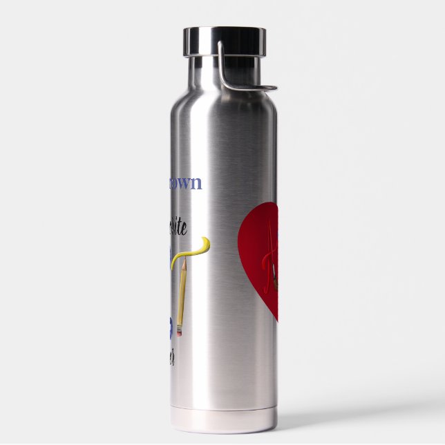 Bouteille D'eau Professeur d'art (Gauche)