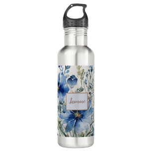 Bouteille D'eau Professional Modern Floral Ajouter un nom
