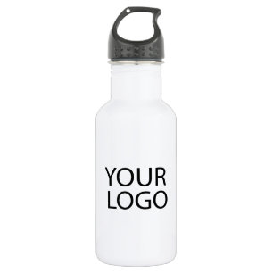 Bouteille D'eau Professionnel Personnalisé Logo Entreprise Blanc