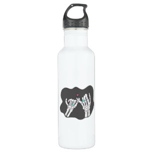 Bouteille D'eau Promesse des mains de Skeleton Heart