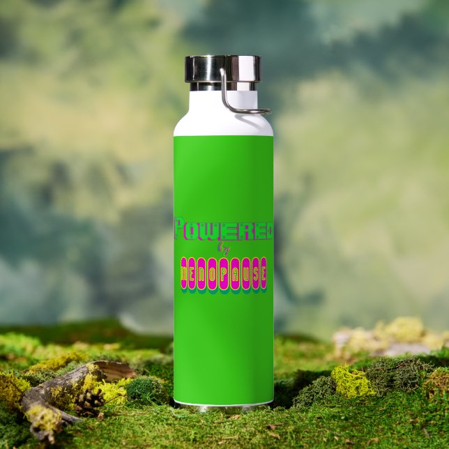 Bouteille D'eau Propulsé par la ménopause 6 (Extérieur (pivotée))