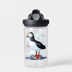 Bouteille D'eau Puffin Cute Oiseau de mer Atlantique
