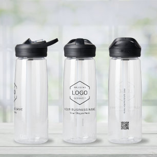 Bouteille D'eau QR Code Company Promotez votre logo ici