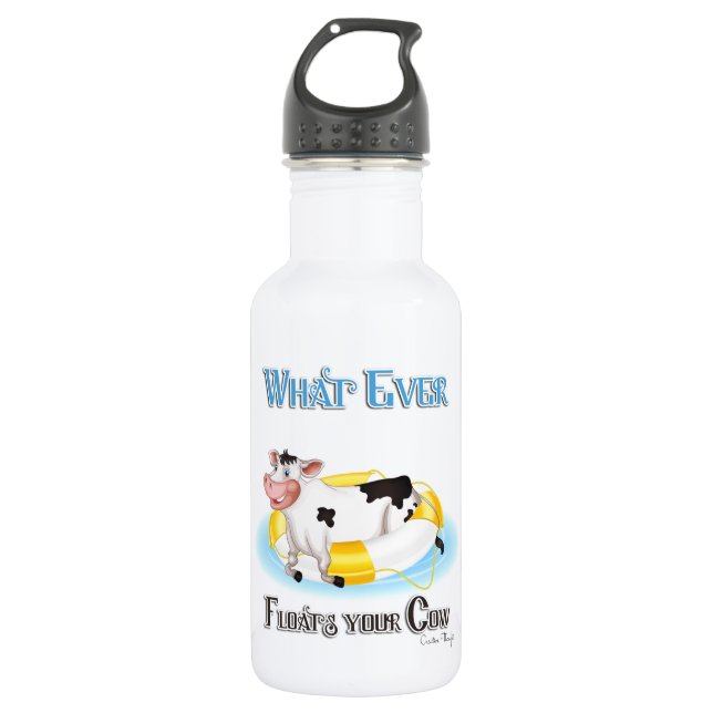 Bouteille D'eau Quelle que soit la chaudière de votre vache (Devant)