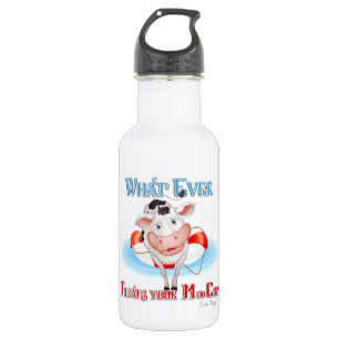 Bouteille D'eau Quelle Que Soit La Chaudière De Votre Vache Moo