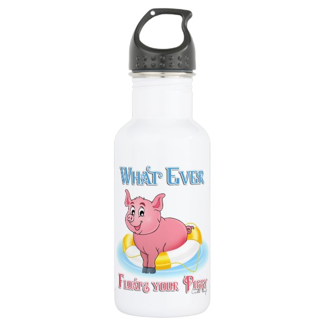 Bouteille D'eau Quelle Que Soit La Flotte De Votre Piggy (Devant)