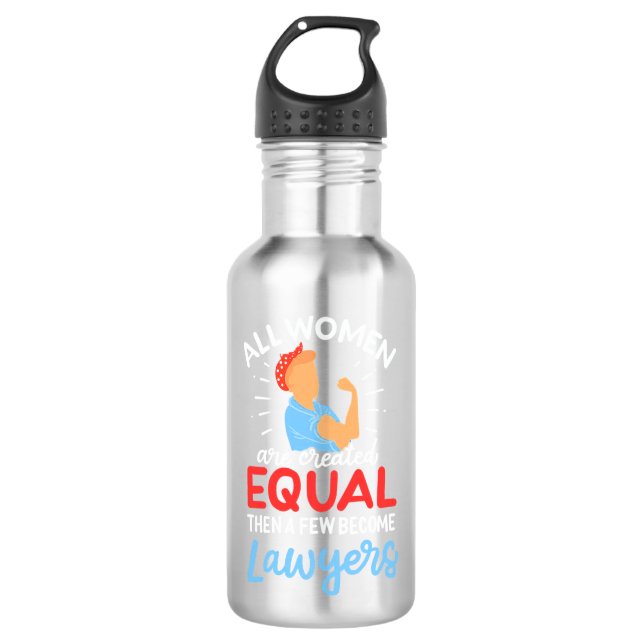 Bouteille D'eau Quelques Femmes Deviennent Avocates (Devant)