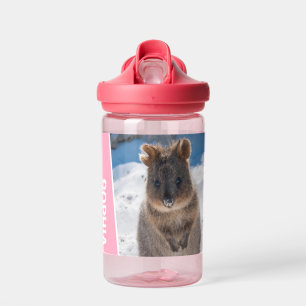 Bouteille D'eau Quokka sur la plage Australie, Filles aux accents