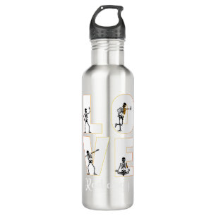Bouteille D'eau Radiologie Love Radiologiste Skeleton XRay 