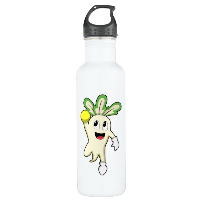 Bouteille D'eau Radish at Handball player avec Handball (Devant)