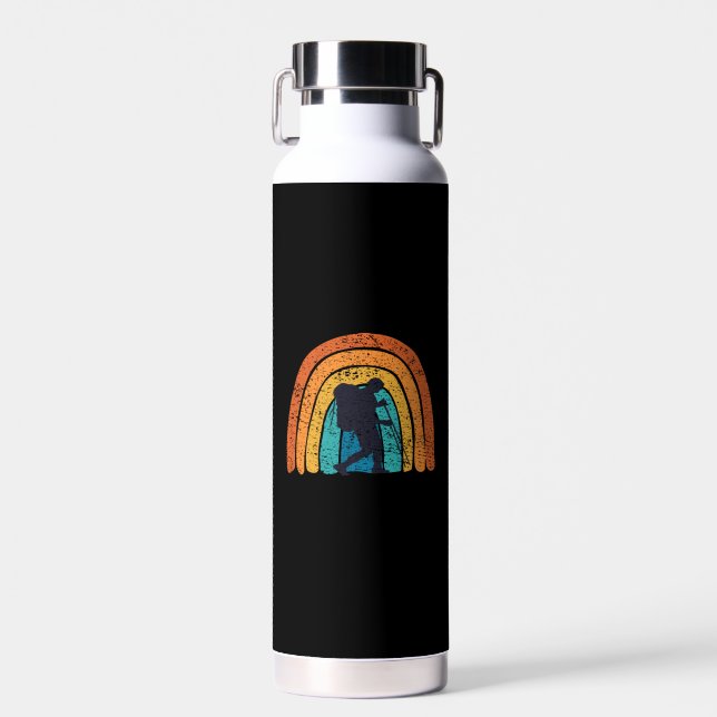 Bouteille D'eau Randonnée Hiker Retro (Avant)