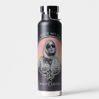 Bouteille D'eau Rassemblez votre sh*t - Le Lotus Blanc
