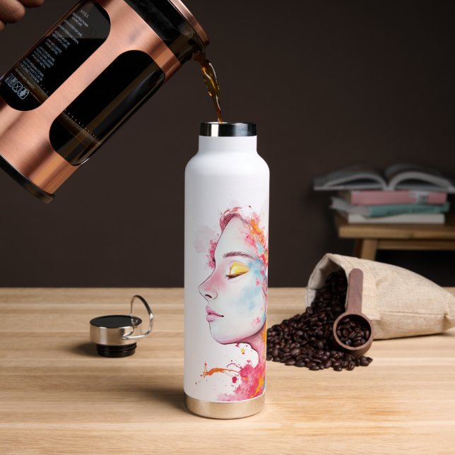 Bouteille D'eau Rayon intérieur (Café (pivoté))