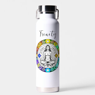 Bouteille D'eau Rechercher la méditation sérénité Spirituelle Pers