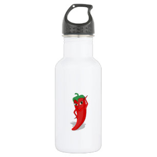 Bouteille D'eau Red Hot Pepper Diva inoxydable