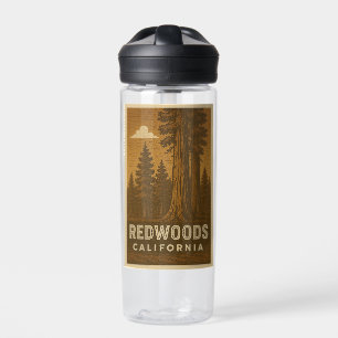 Bouteille D'eau Redwoods National Park California Water Bottle