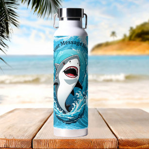 Bouteille D'eau Rejoignez-nous pour un requin mordant
