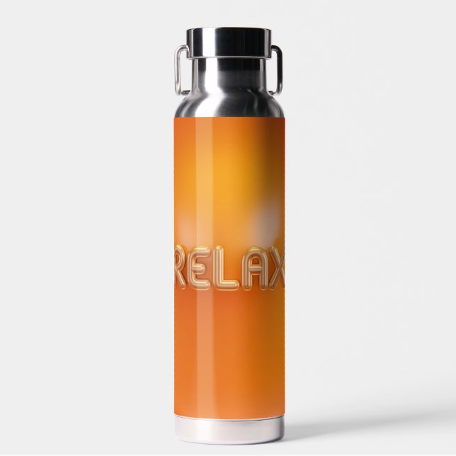 BOUTEILLE D'EAU RELAXER (Avant)