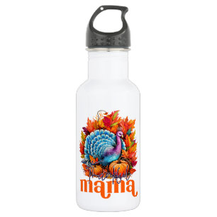 Bouteille D'eau Remerciements Mama Turquie et l'automne quittent l