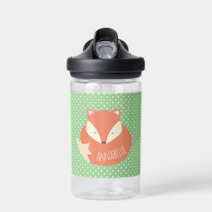 Bouteille D'eau Renard couché mou personnalisé