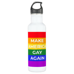 Bouteille D'eau Rendre l'Amérique gay